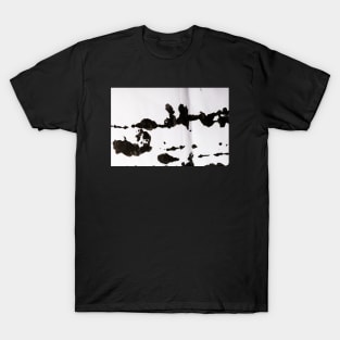 Black Ink Splatter - Alternative T-Shirt